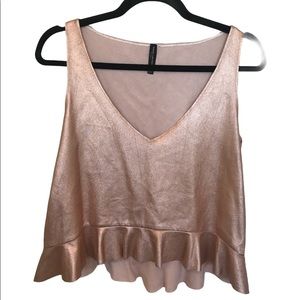 Pink party top